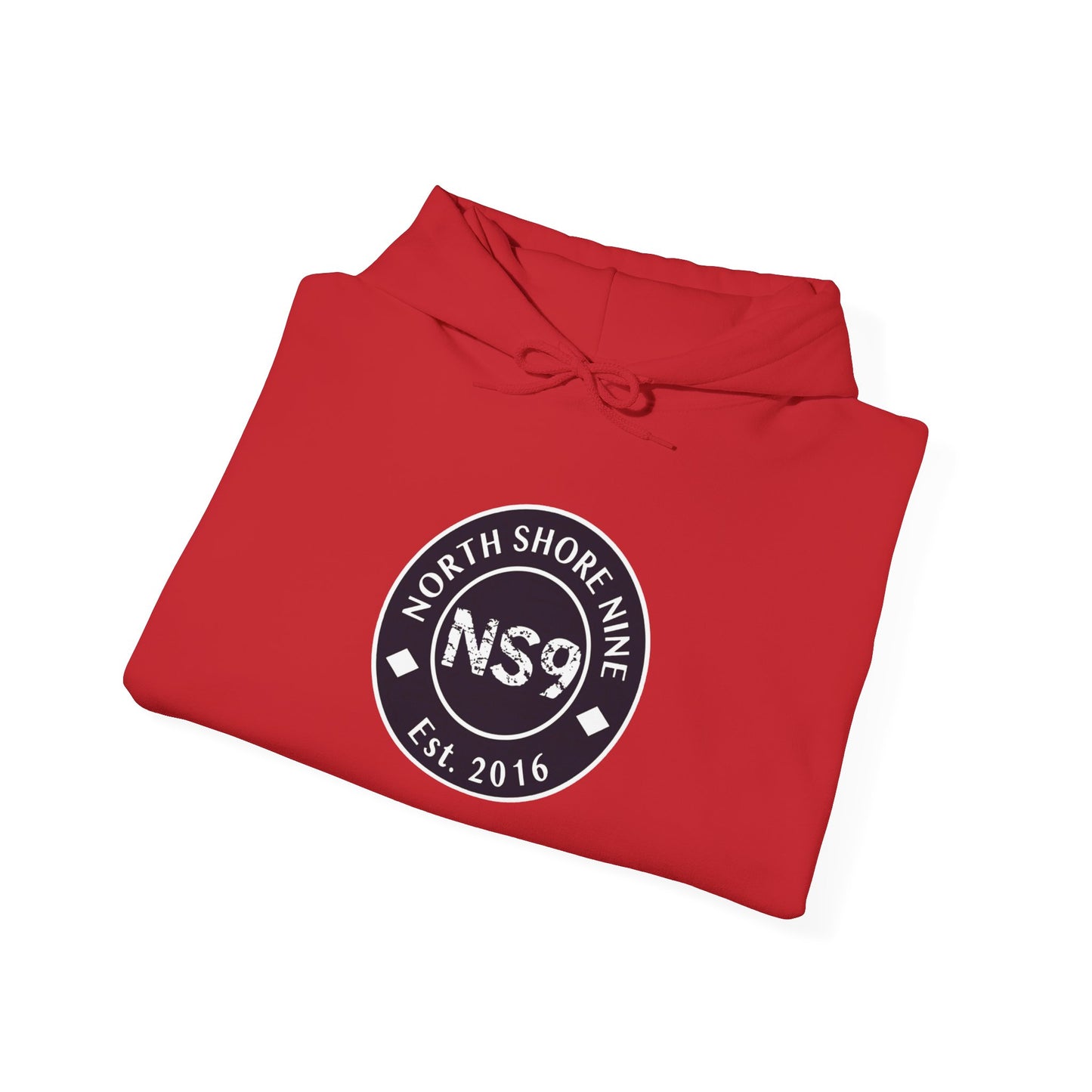 NS9 Large Logo Hoodie - Unisex Heavy Blend™ Hooded Sweatshirt
