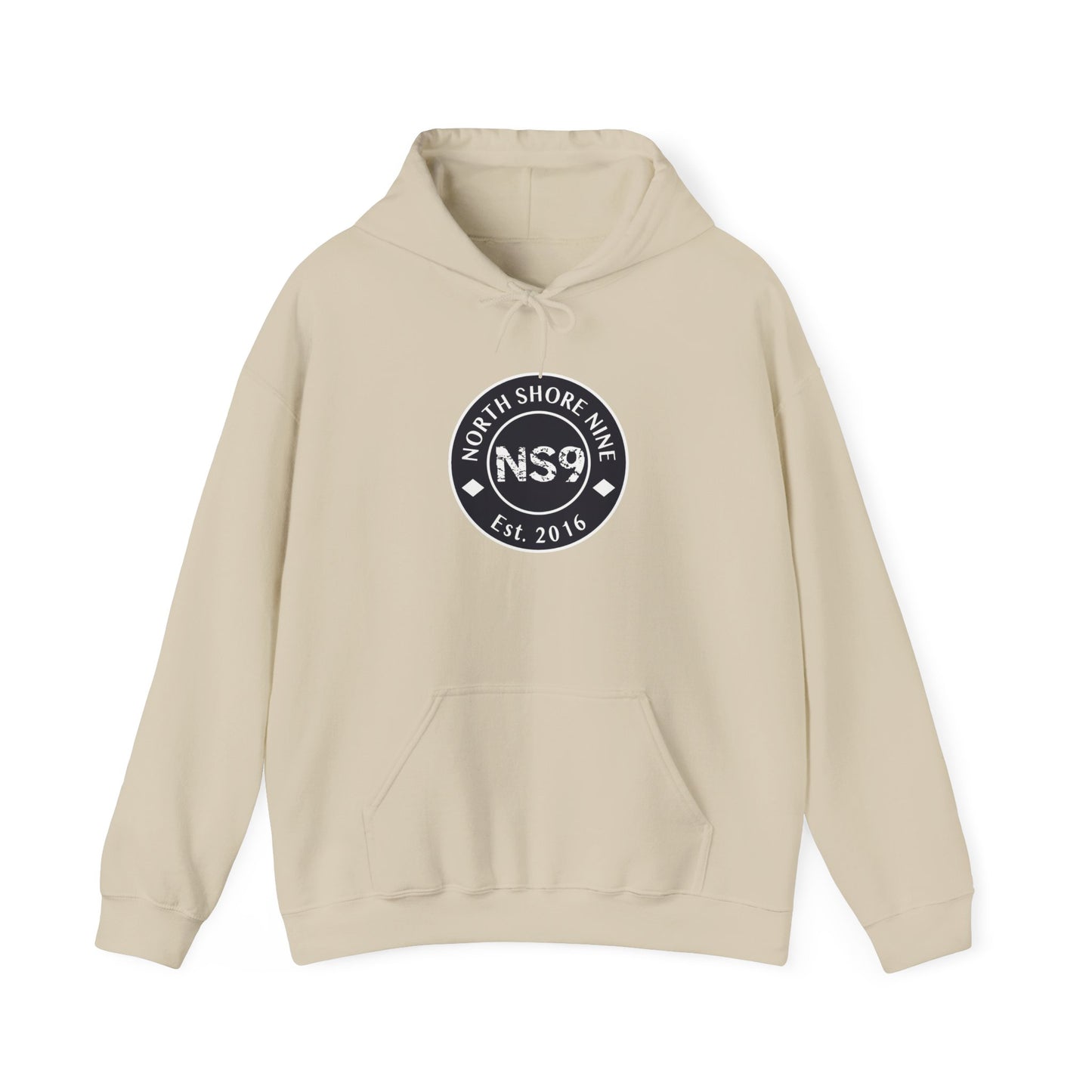 NS9 Large Logo Hoodie - Unisex Heavy Blend™ Hooded Sweatshirt