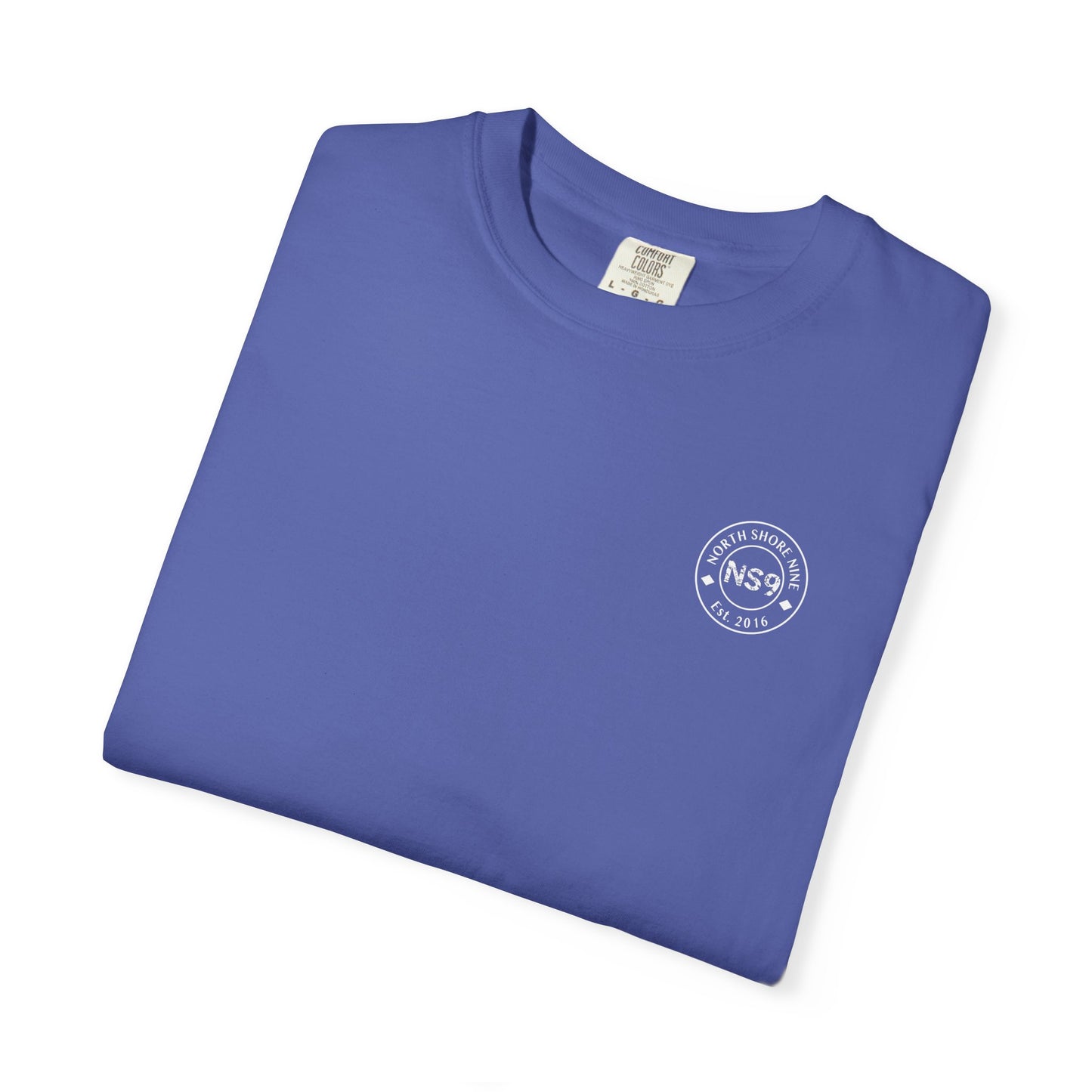 NS9 Logo T-Shirt — Retro Triangle Band Tee