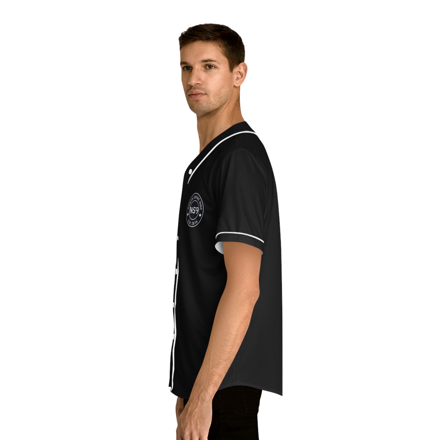 Men's Baseball Jersey - Vintage Athletic Style with NS9 Logo