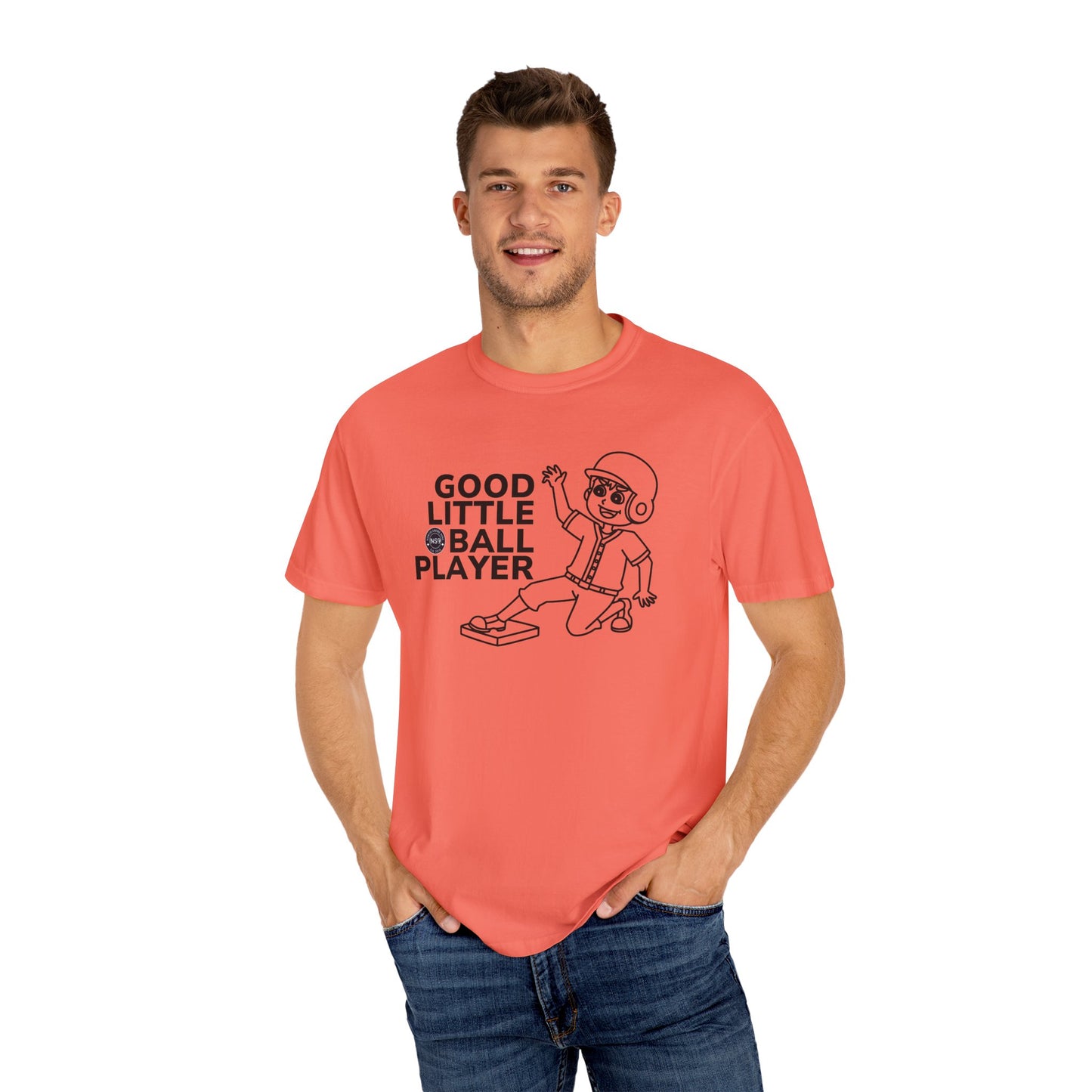 Good Little Ball Player Unisex Garment-Dyed T-Shirt