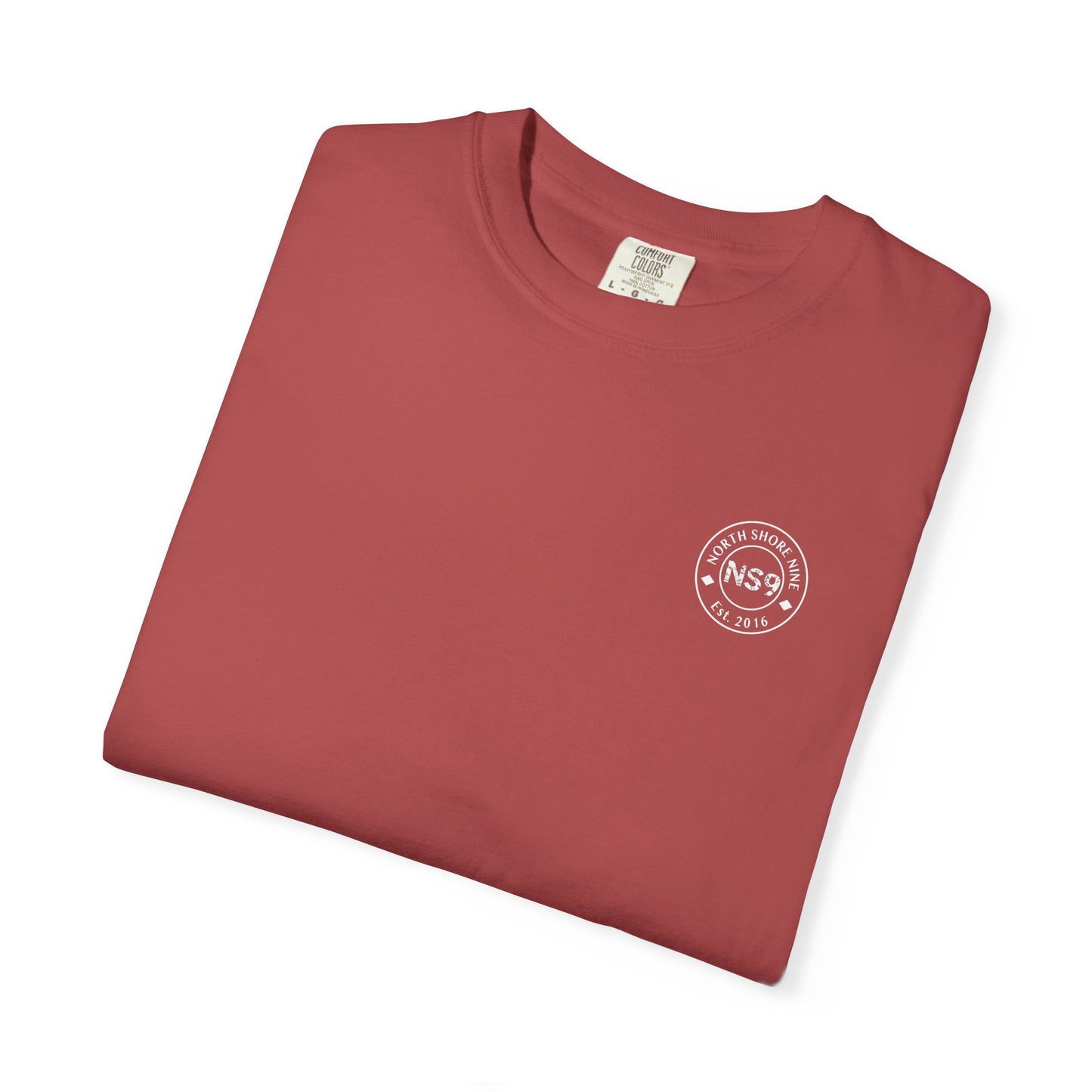 NS9 Logo T-Shirt — Retro Triangle Band Tee