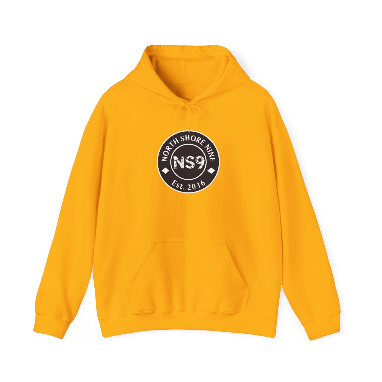 NS9 Large Logo Hoodie - Unisex Heavy Blend™ Hooded Sweatshirt