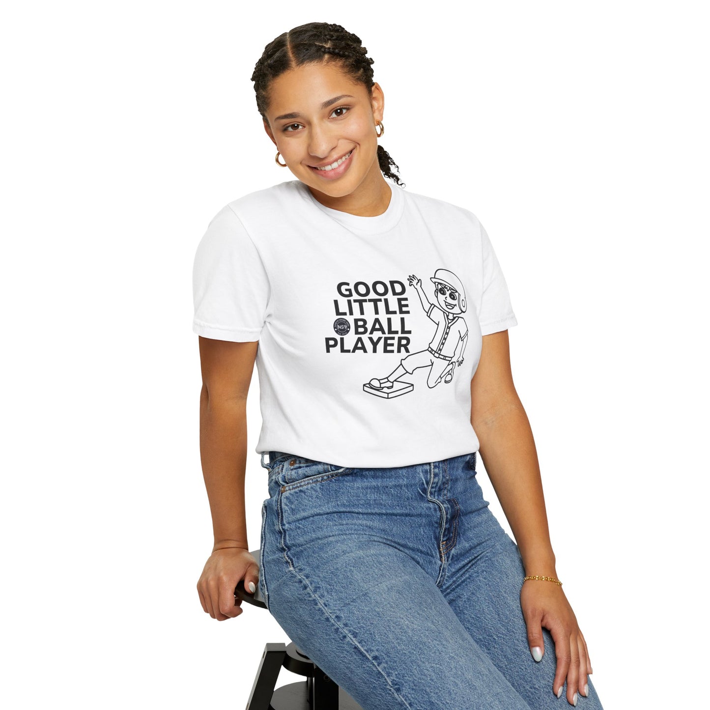Good Little Ball Player Unisex Garment-Dyed T-Shirt