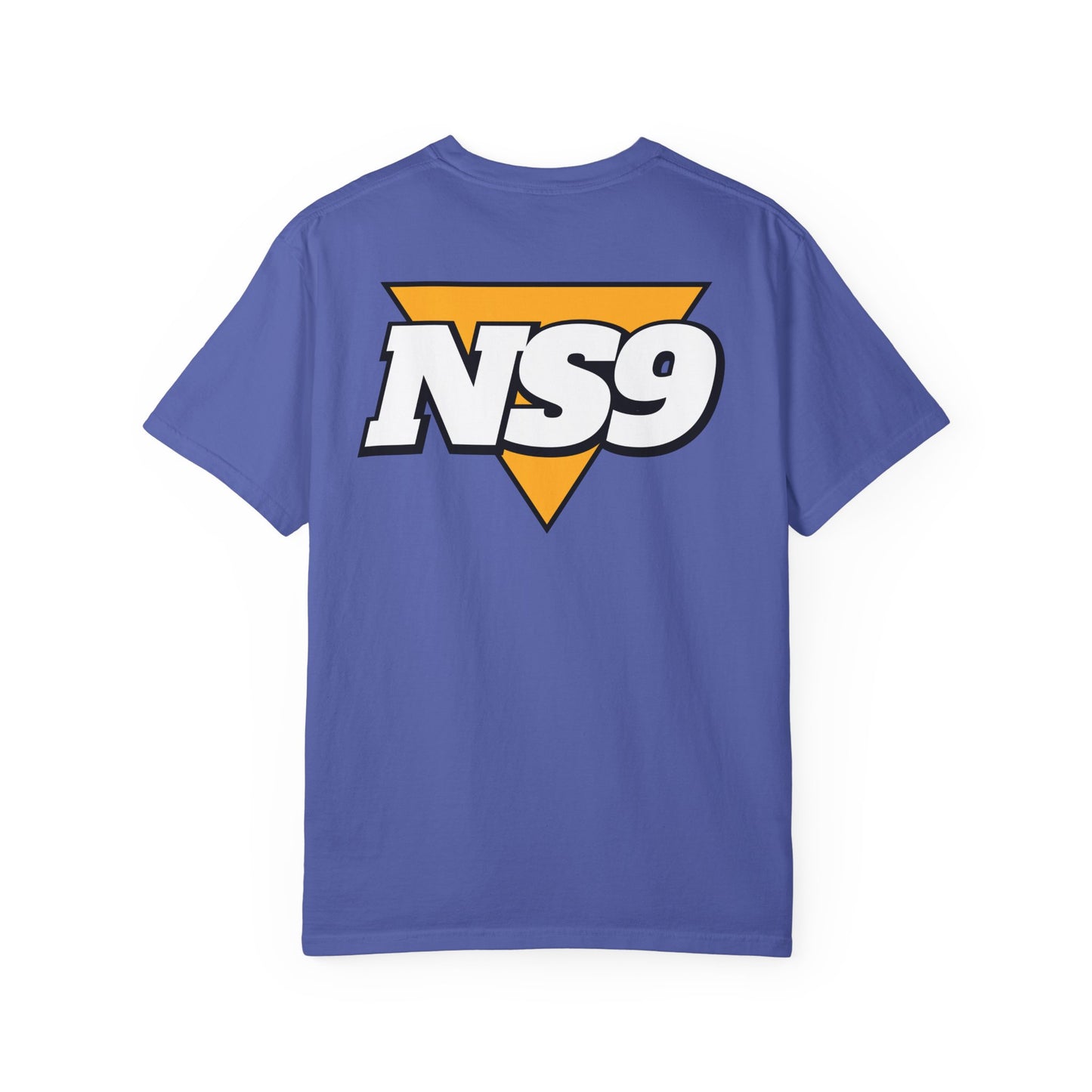 NS9 Logo T-Shirt — Retro Triangle Band Tee