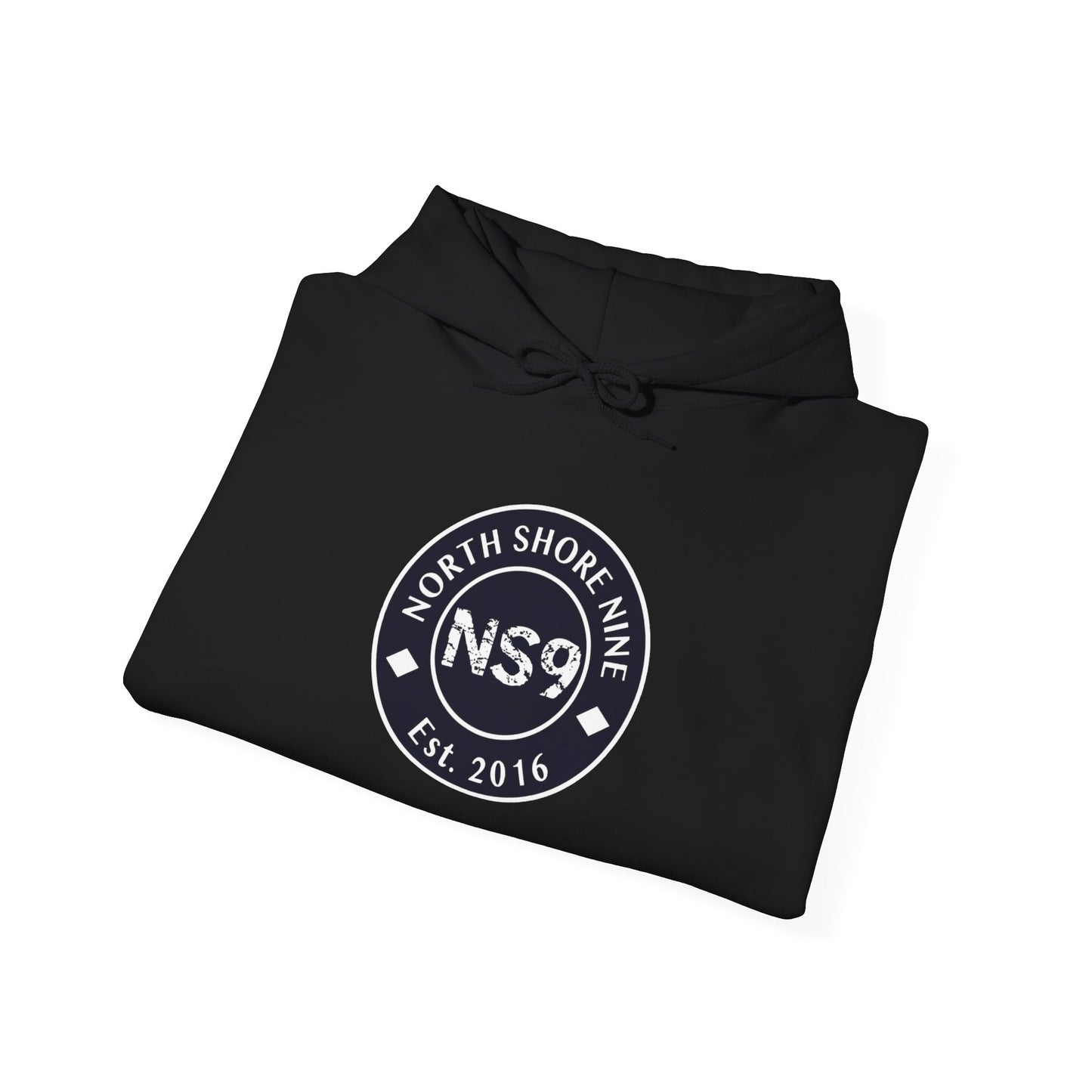 NS9 Large Logo Hoodie - Unisex Heavy Blend™ Hooded Sweatshirt