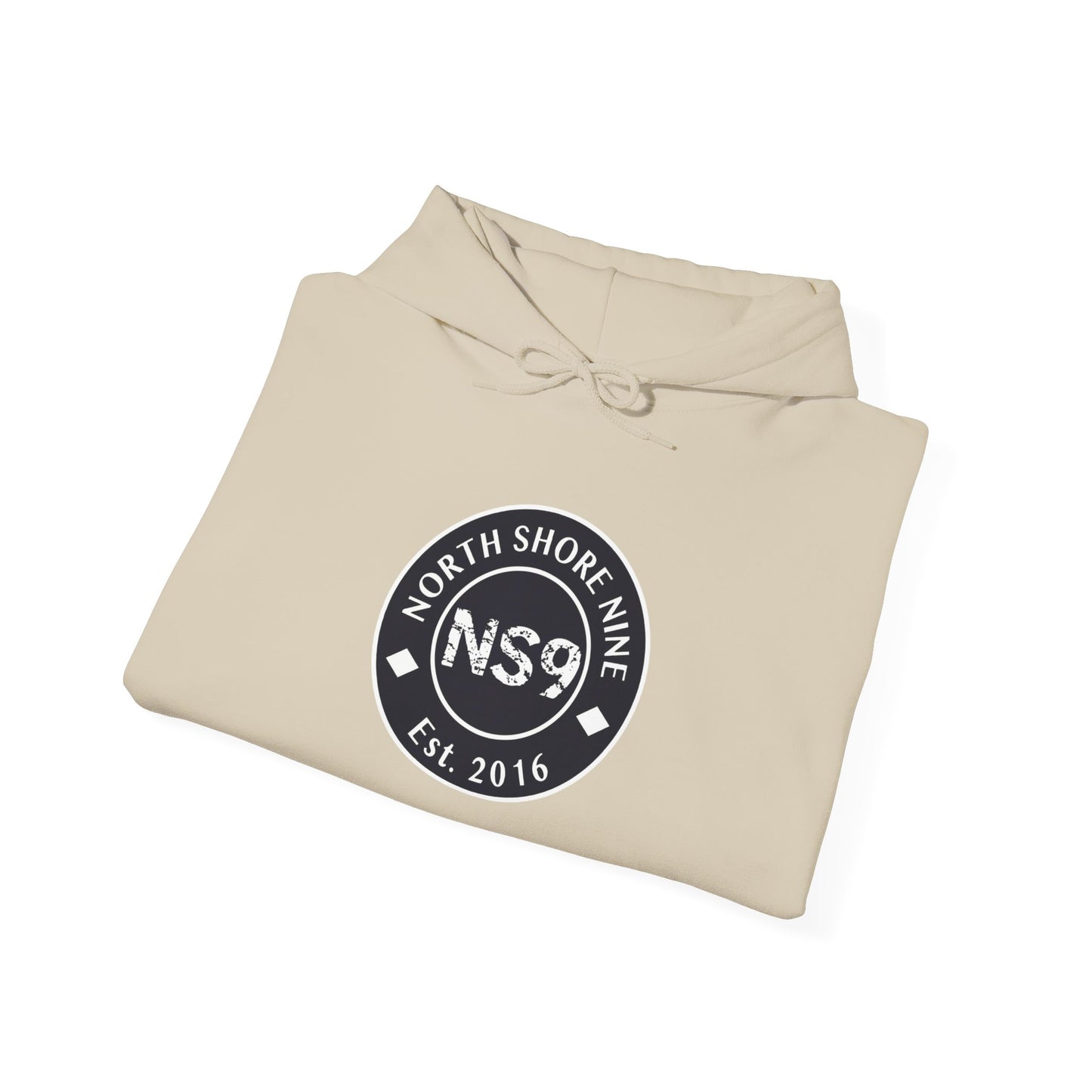 NS9 Large Logo Hoodie - Unisex Heavy Blend™ Hooded Sweatshirt