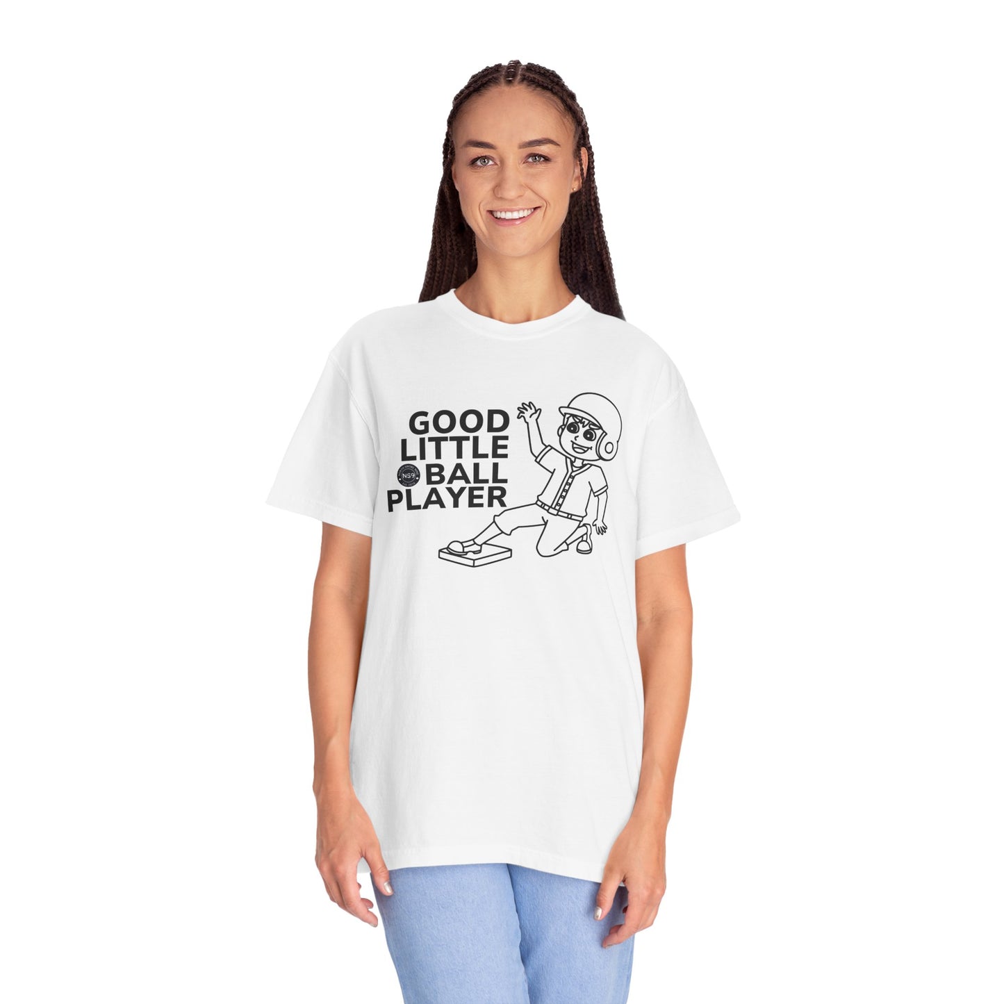 Good Little Ball Player Unisex Garment-Dyed T-Shirt