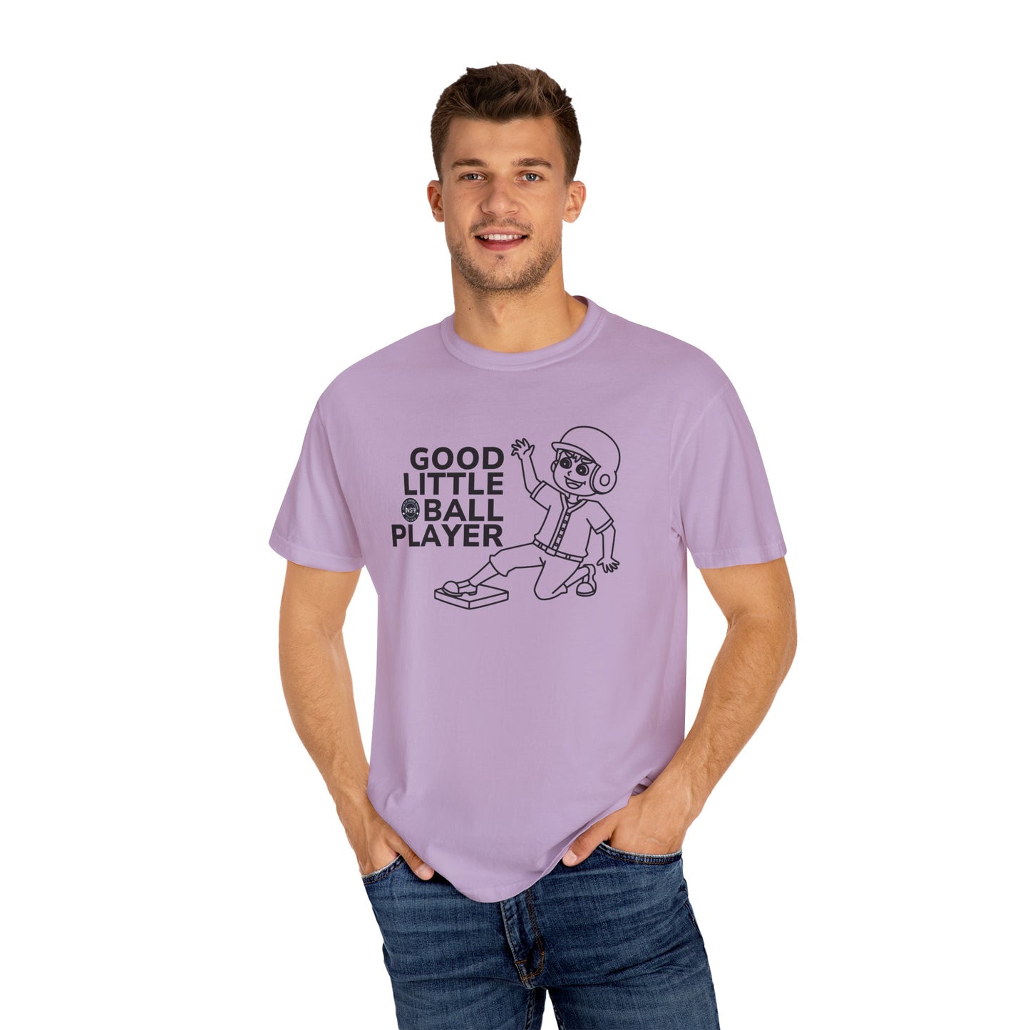 Good Little Ball Player Unisex Garment-Dyed T-Shirt