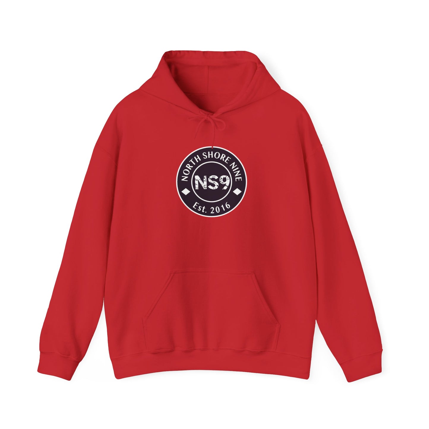 NS9 Large Logo Hoodie - Unisex Heavy Blend™ Hooded Sweatshirt