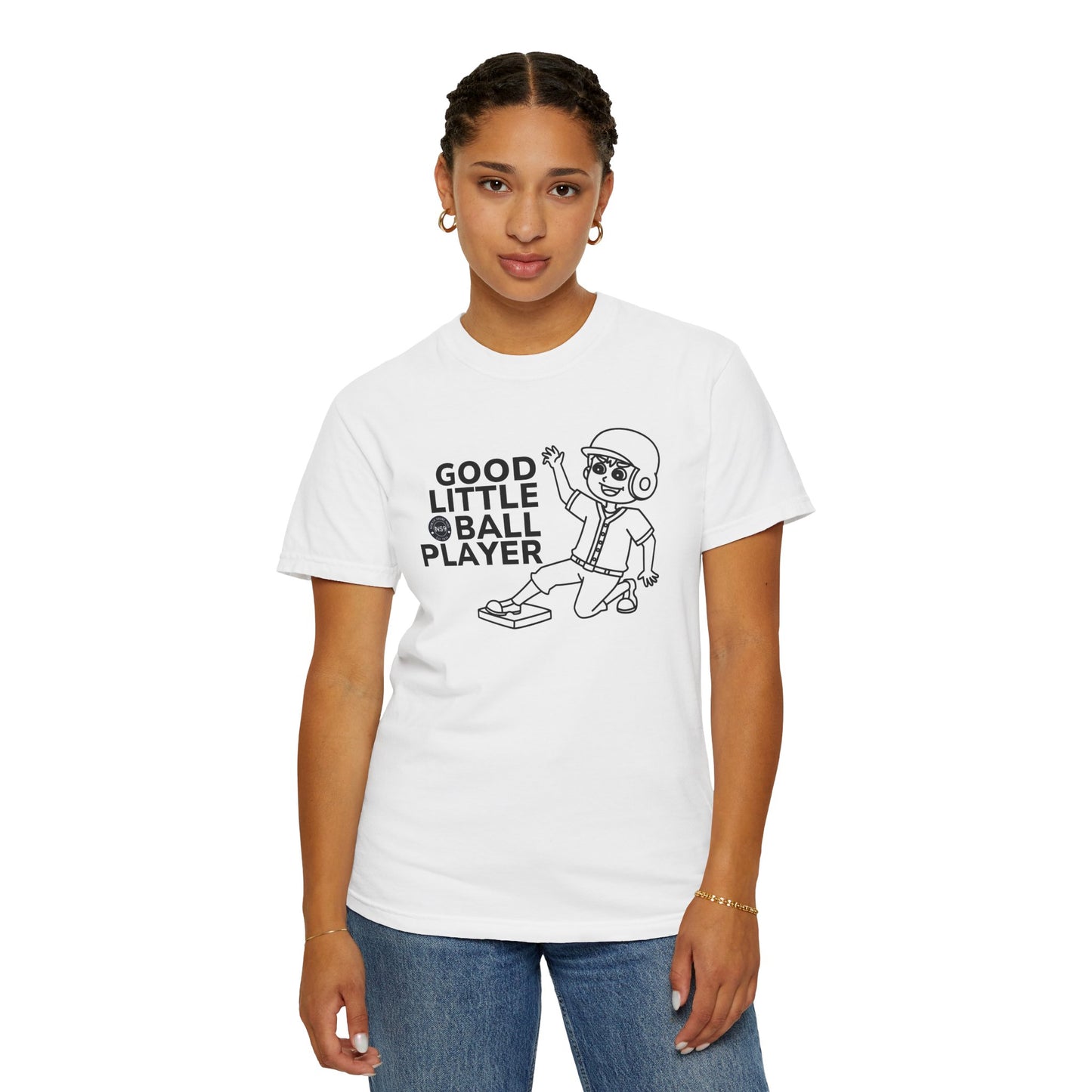 Good Little Ball Player Unisex Garment-Dyed T-Shirt