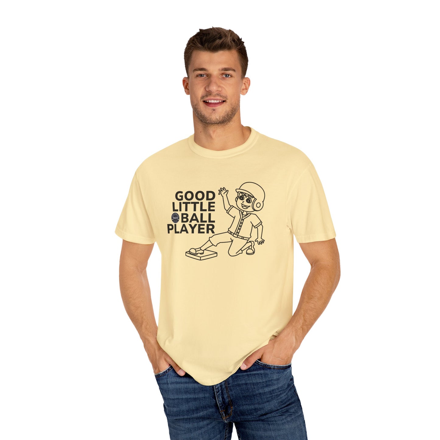 Good Little Ball Player Unisex Garment-Dyed T-Shirt