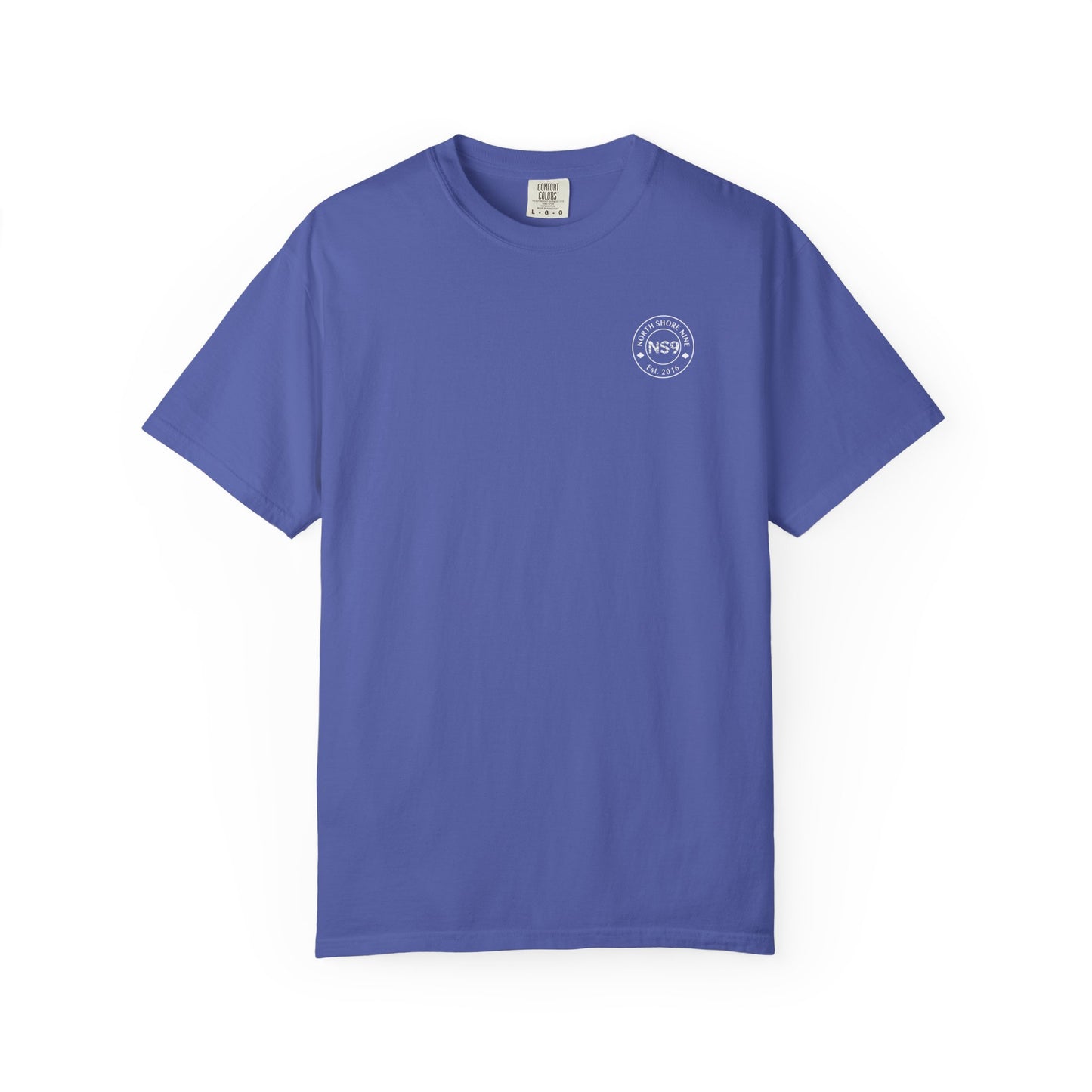 NS9 Logo T-Shirt — Retro Triangle Band Tee