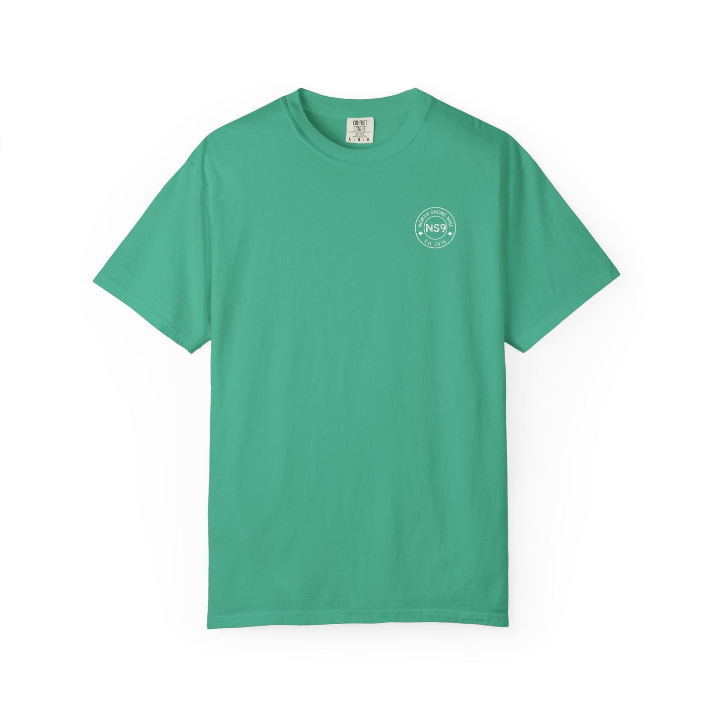 NS9 Logo T-Shirt — Retro Triangle Band Tee