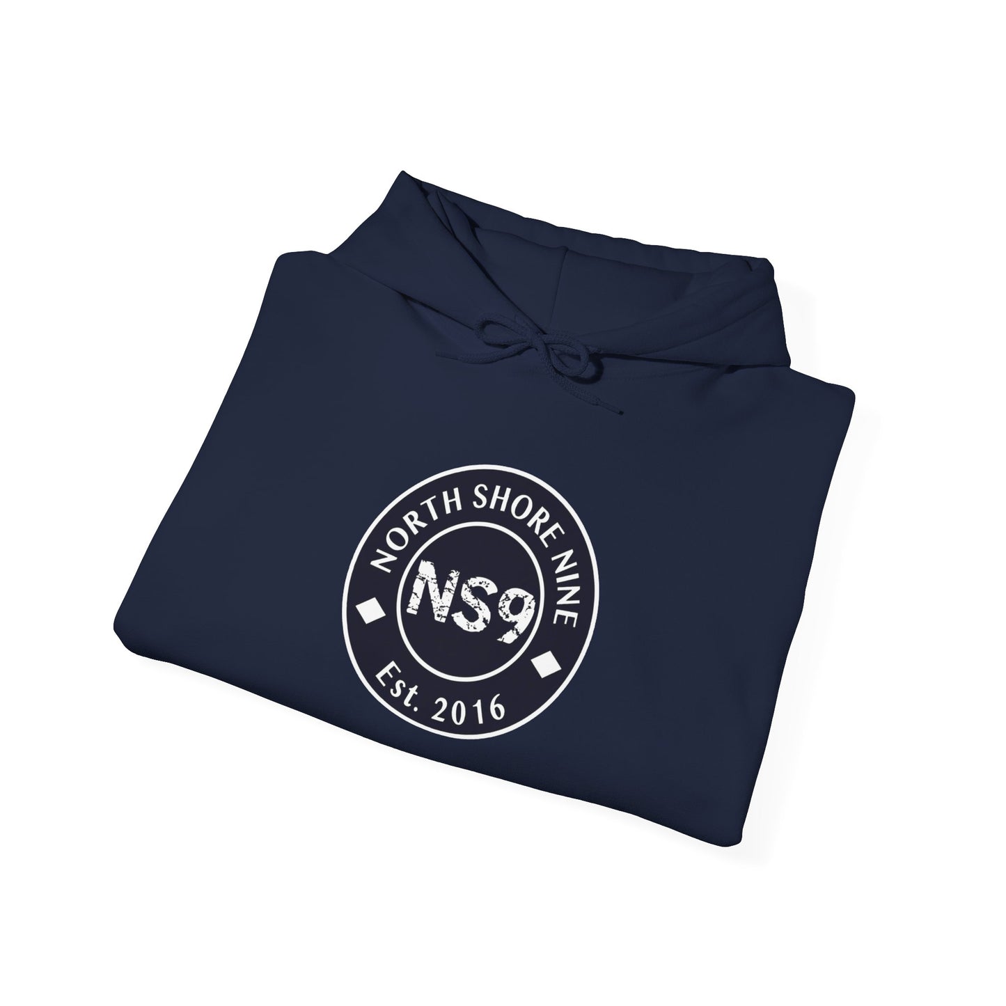 NS9 Large Logo Hoodie - Unisex Heavy Blend™ Hooded Sweatshirt