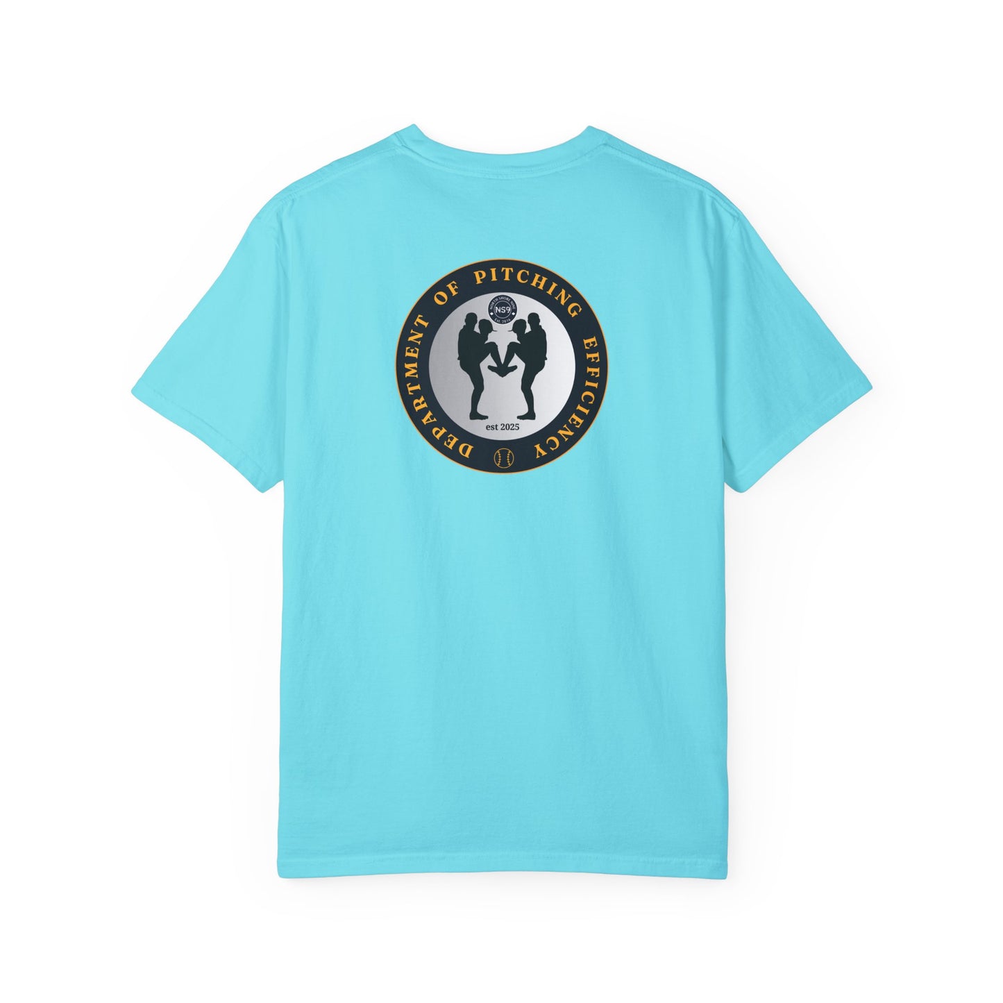 D.O.P.E. Department Of Pitching Efficiency - Unisex Garment-Dyed T-Shirt