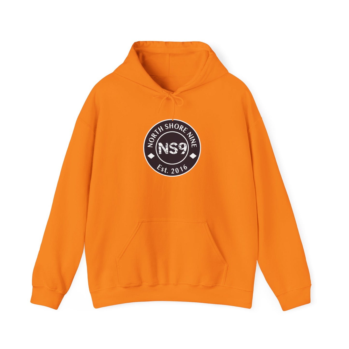 NS9 Large Logo Hoodie - Unisex Heavy Blend™ Hooded Sweatshirt