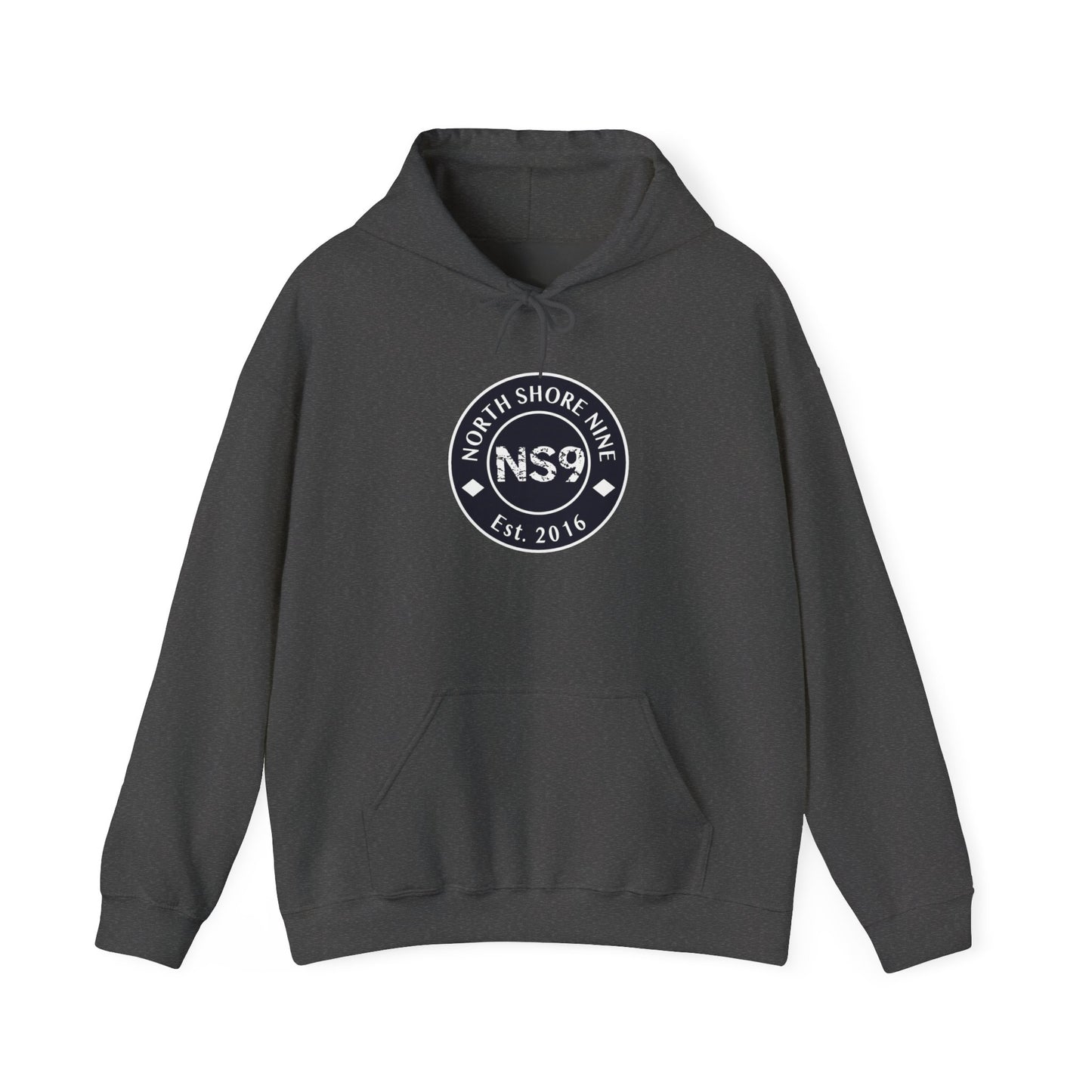 NS9 Large Logo Hoodie - Unisex Heavy Blend™ Hooded Sweatshirt