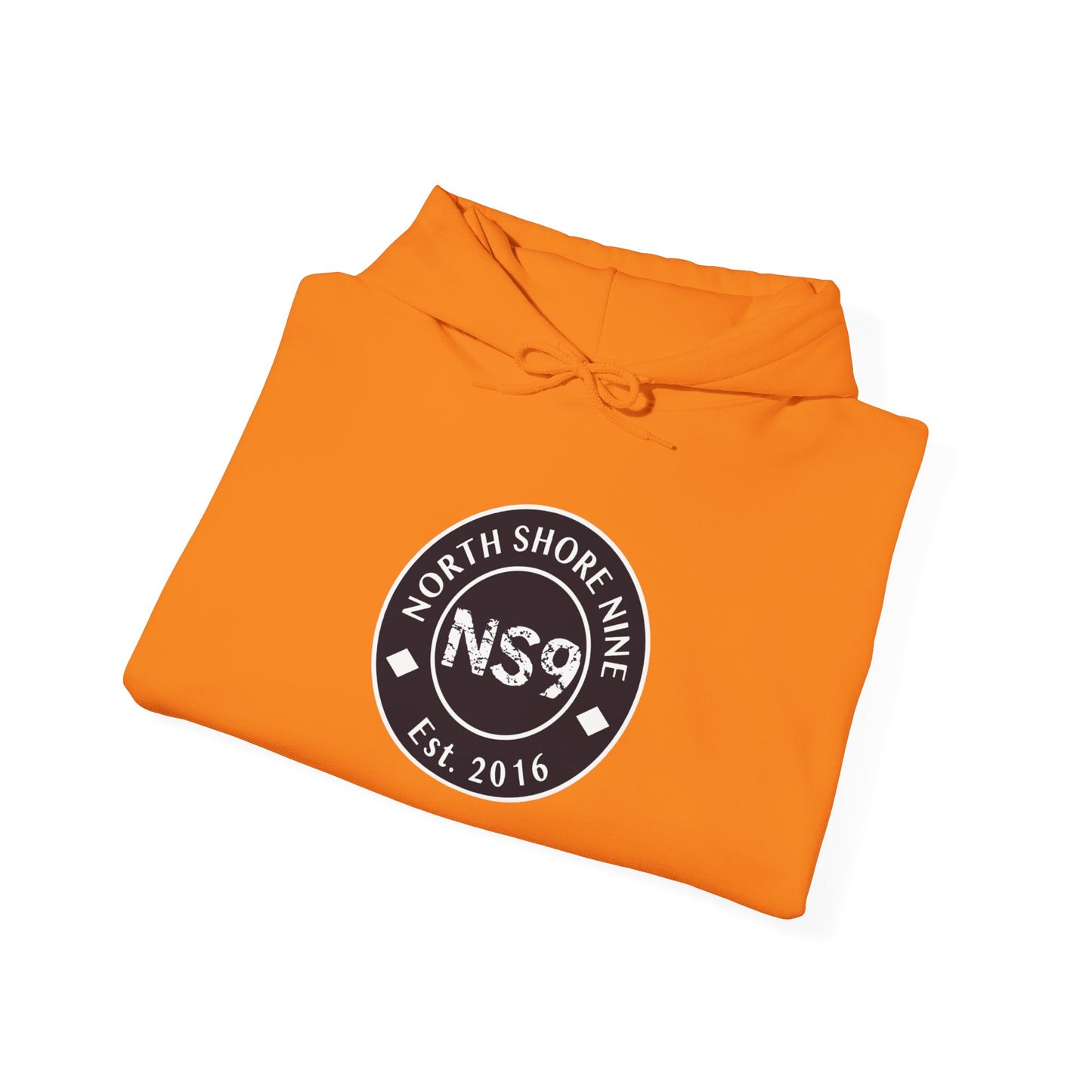 NS9 Large Logo Hoodie - Unisex Heavy Blend™ Hooded Sweatshirt