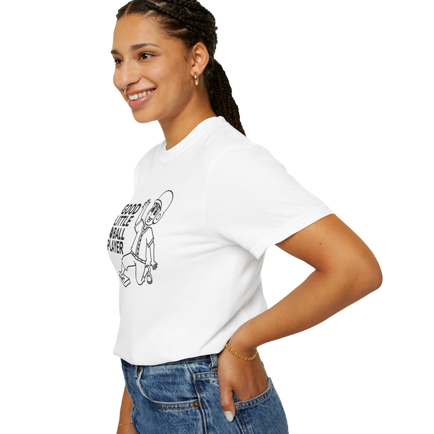 Good Little Ball Player Unisex Garment-Dyed T-Shirt