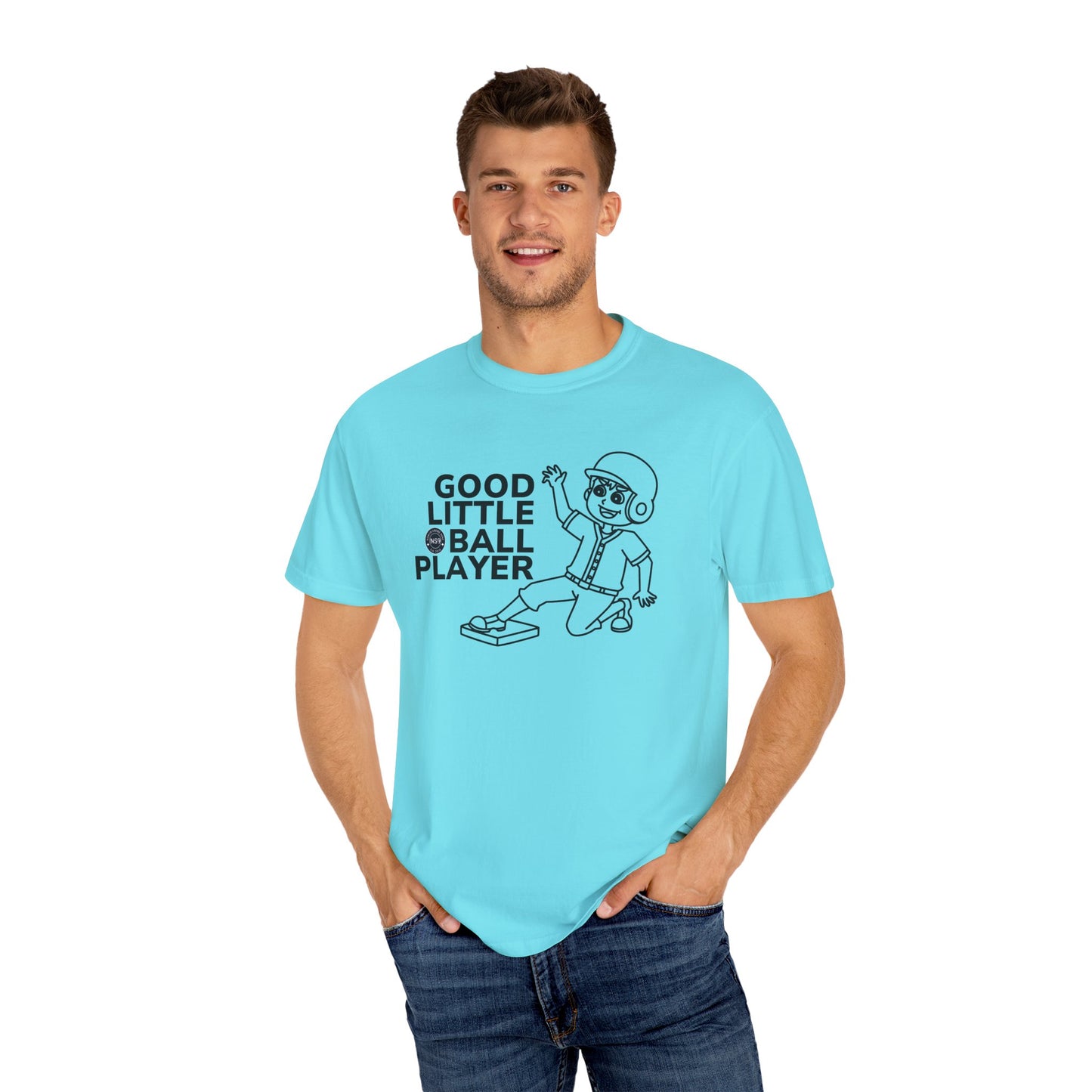 Good Little Ball Player Unisex Garment-Dyed T-Shirt