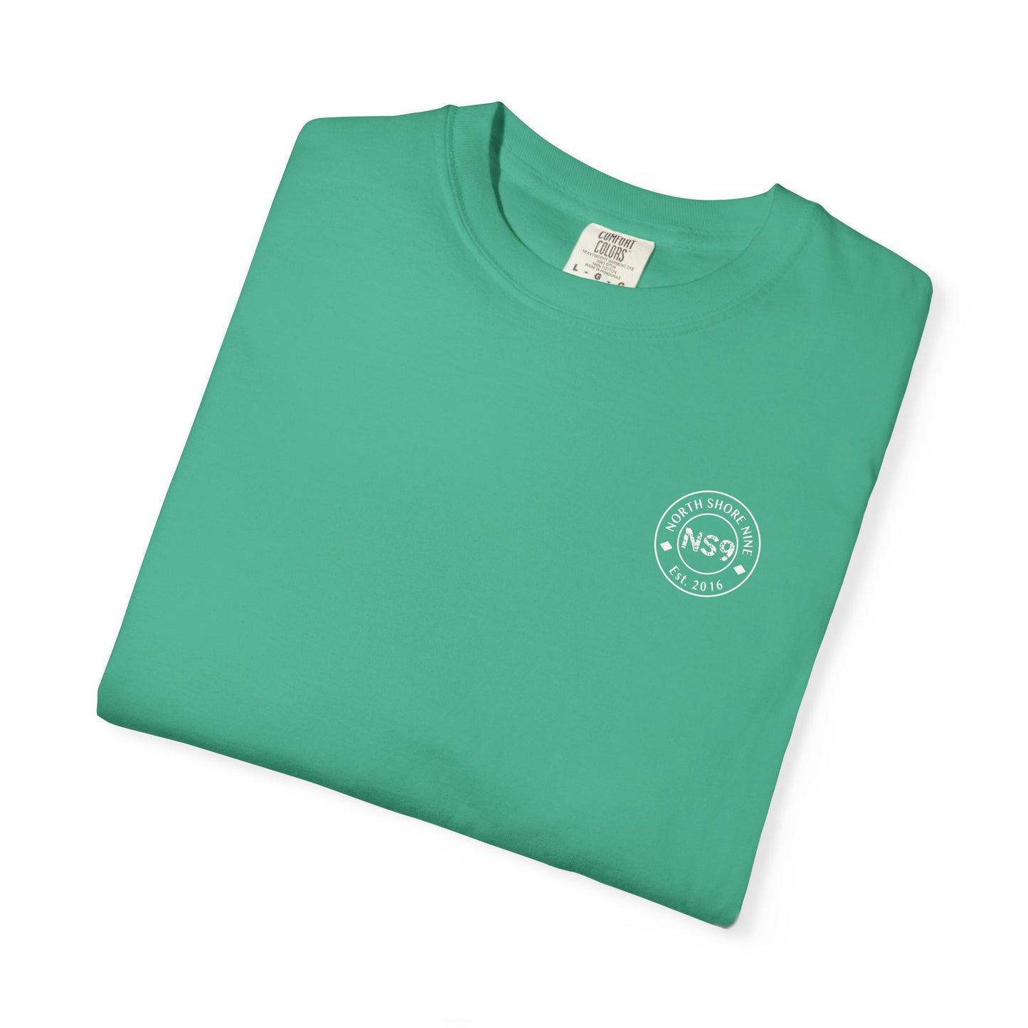 NS9 Logo T-Shirt — Retro Triangle Band Tee
