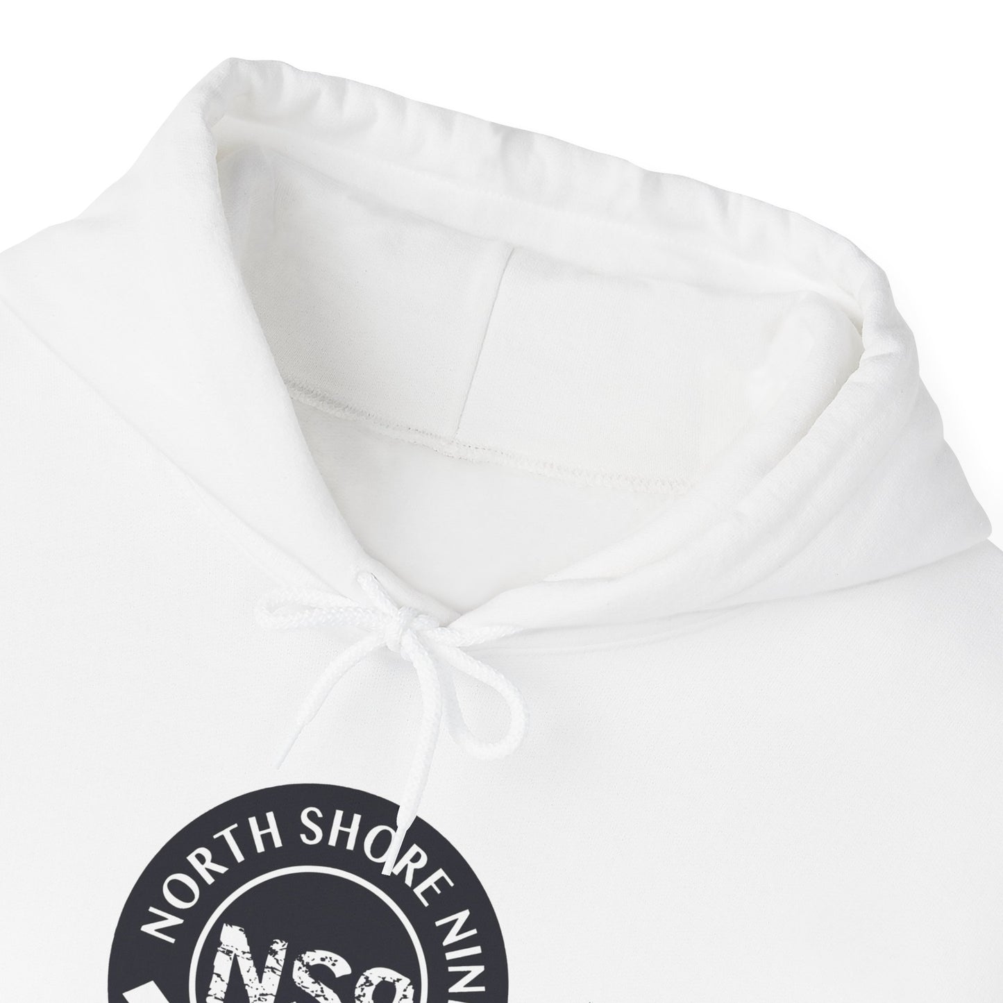 NS9 Large Logo Hoodie - Unisex Heavy Blend™ Hooded Sweatshirt