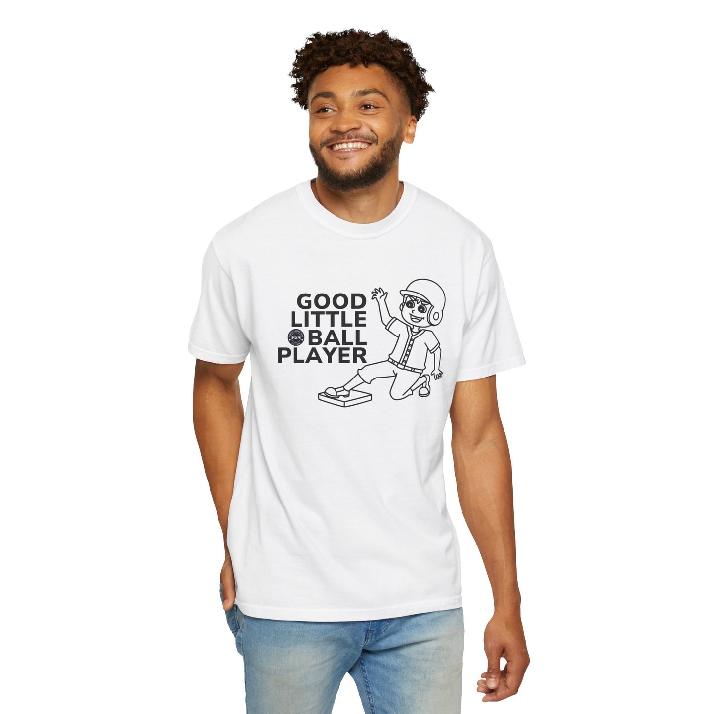 Good Little Ball Player Unisex Garment-Dyed T-Shirt