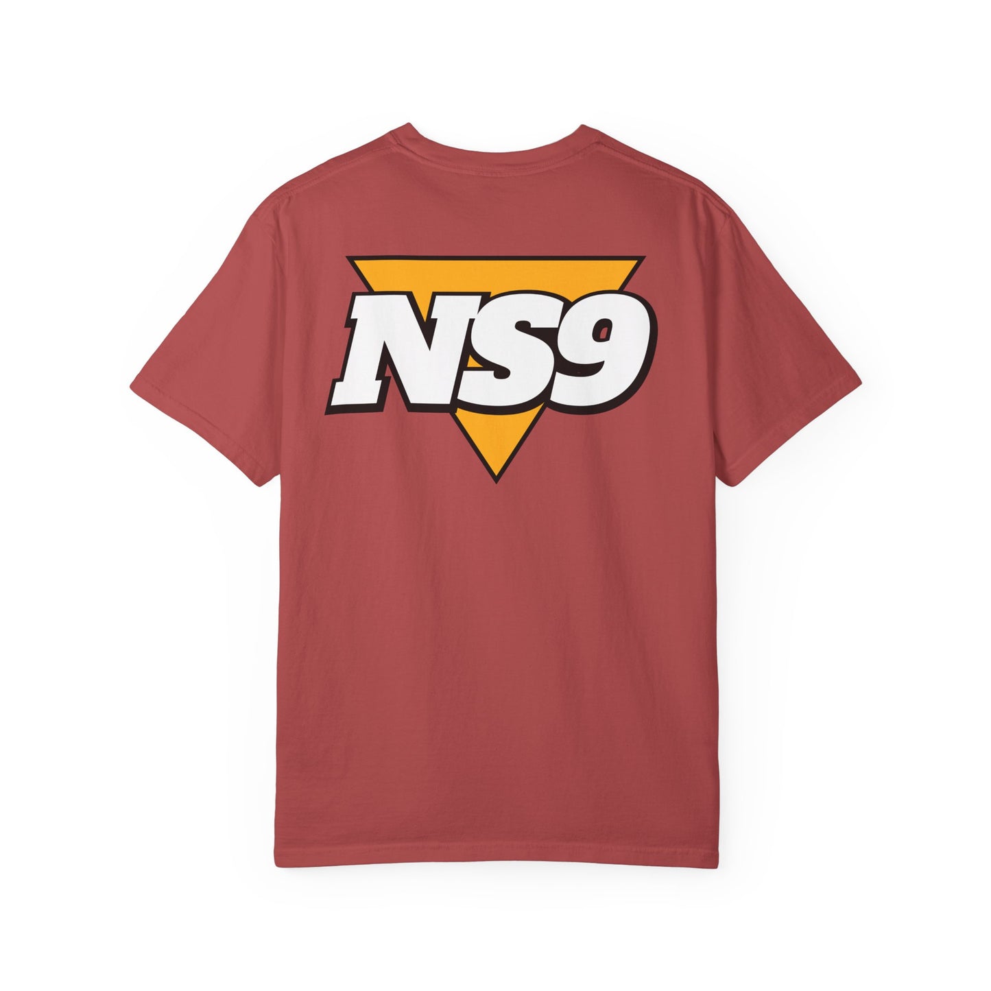 NS9 Logo T-Shirt — Retro Triangle Band Tee