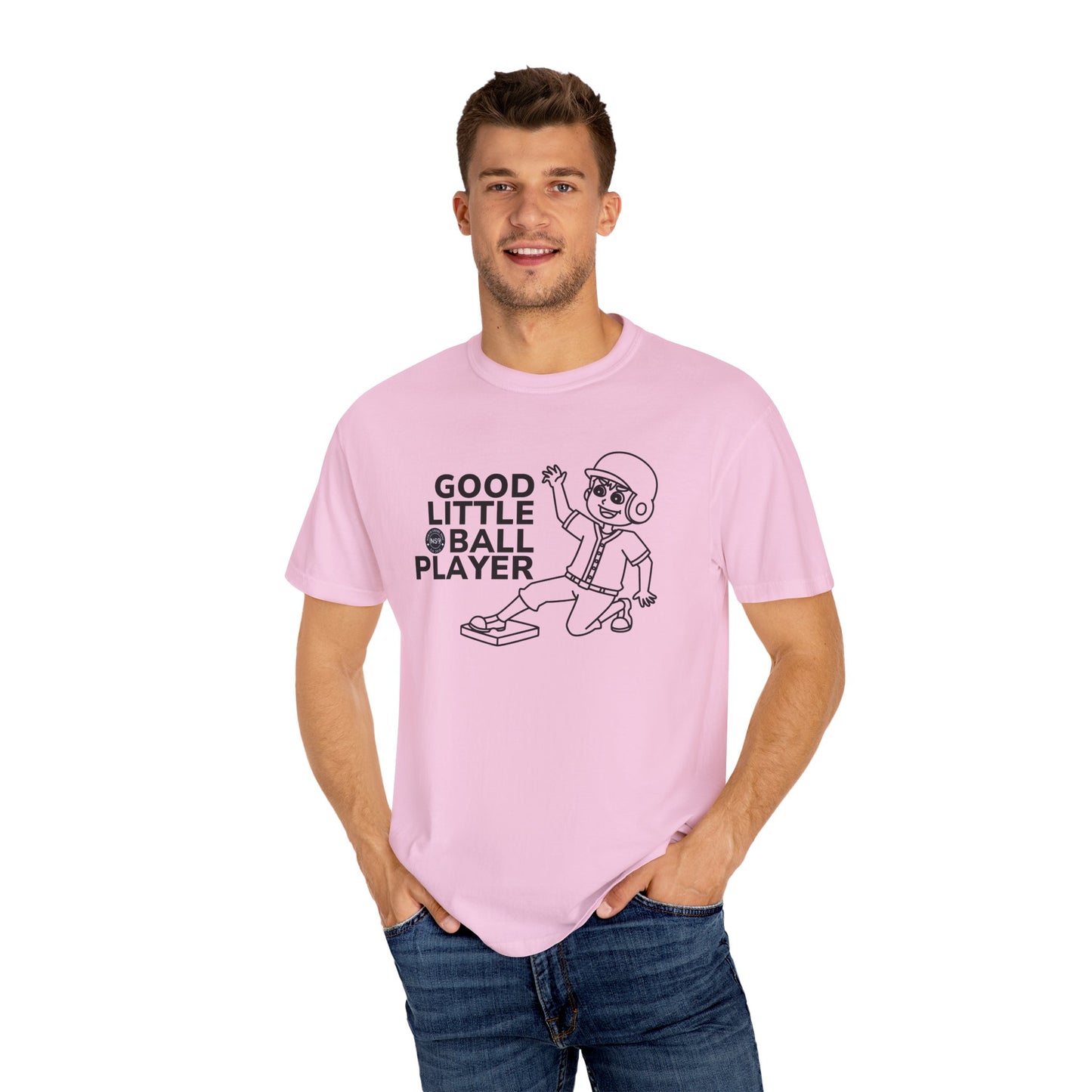 Good Little Ball Player Unisex Garment-Dyed T-Shirt