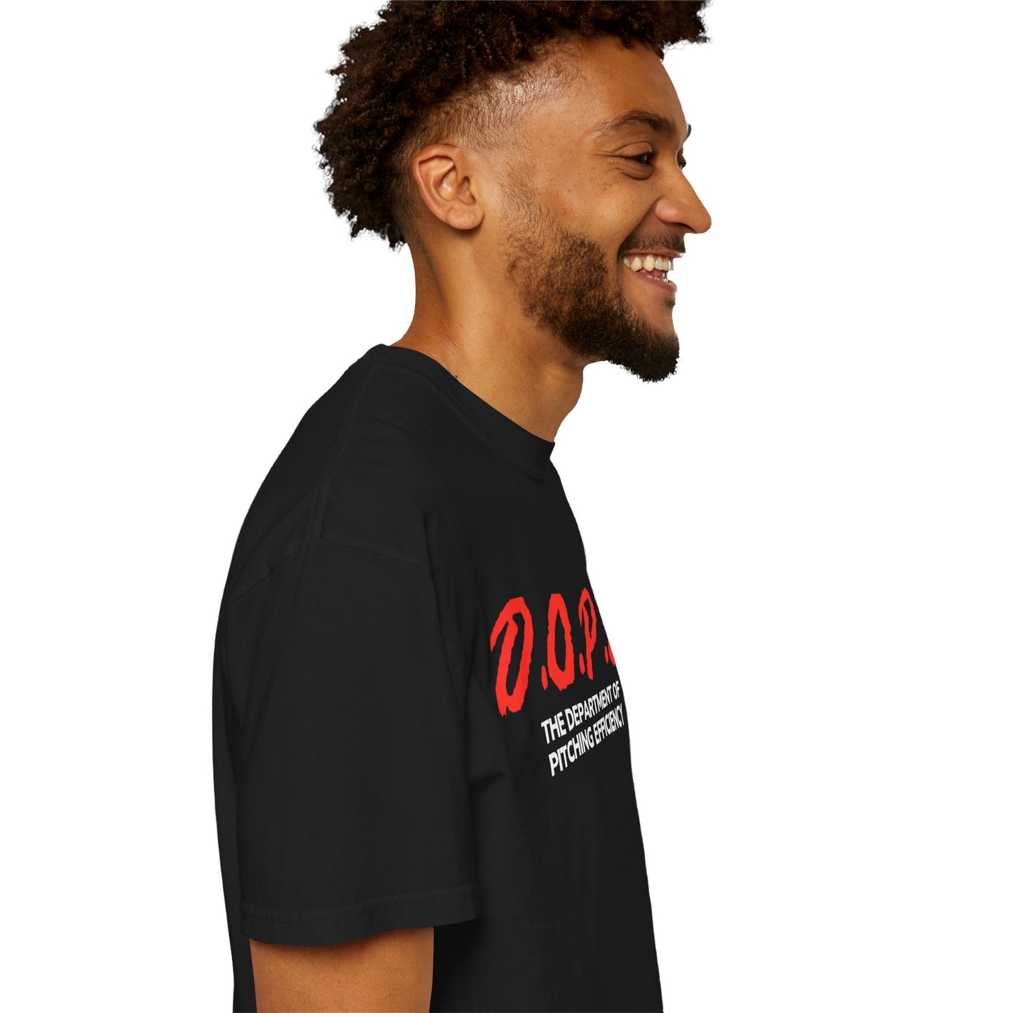 D.O.P.E. Department Of Pitching Efficiency - Unisex Garment-Dyed T-Shirt