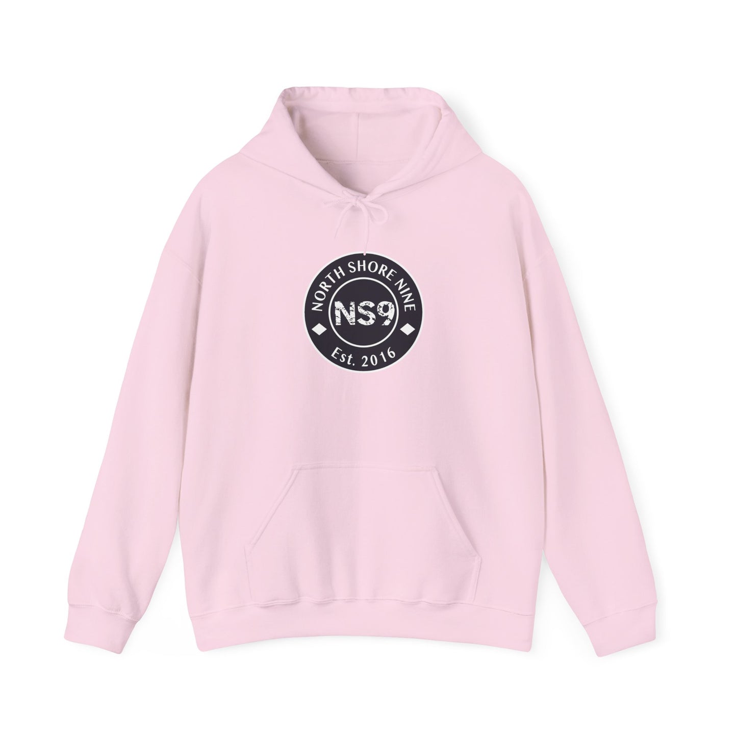 NS9 Large Logo Hoodie - Unisex Heavy Blend™ Hooded Sweatshirt