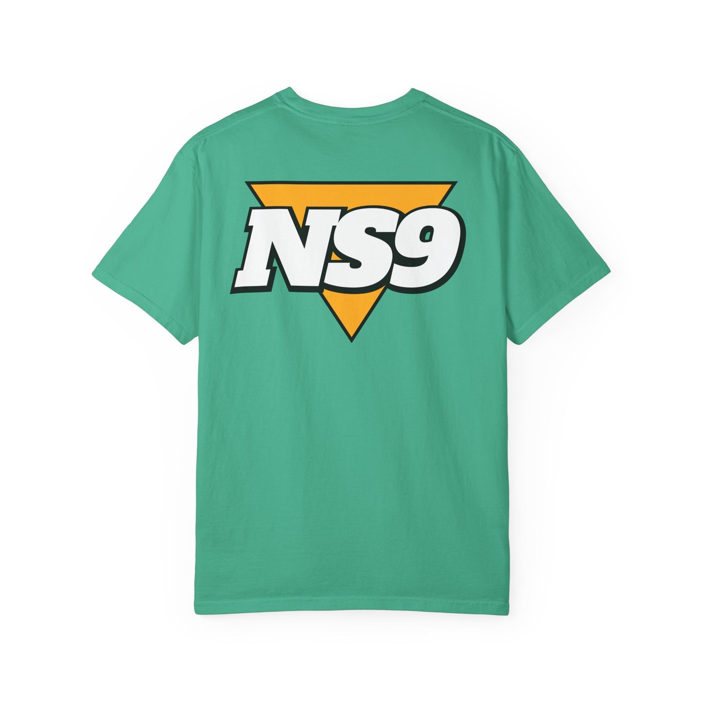 NS9 Logo T-Shirt — Retro Triangle Band Tee