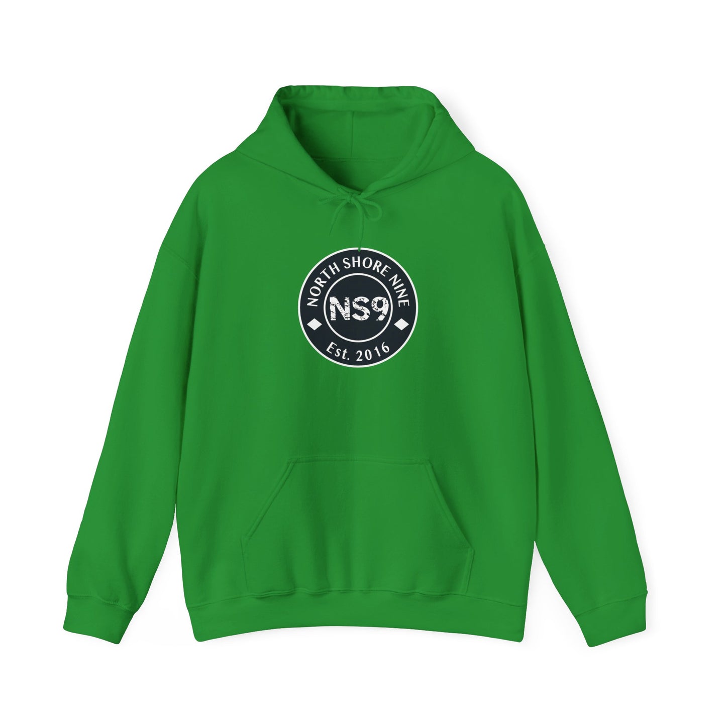 NS9 Large Logo Hoodie - Unisex Heavy Blend™ Hooded Sweatshirt